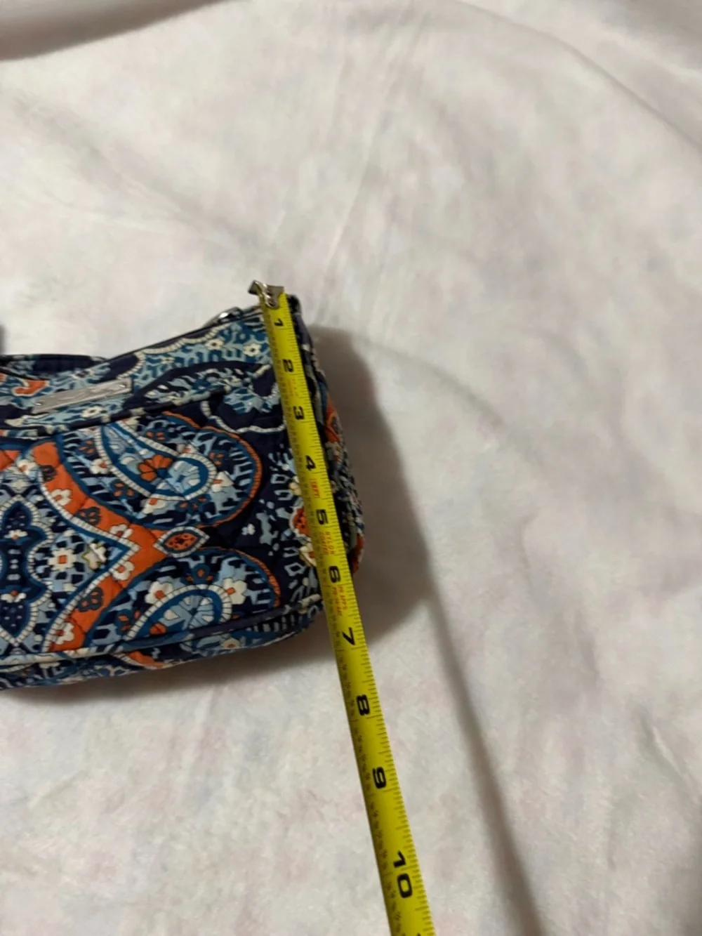 Vera Bradley Marrakesh Mini Crossbody Bag Blue Orange